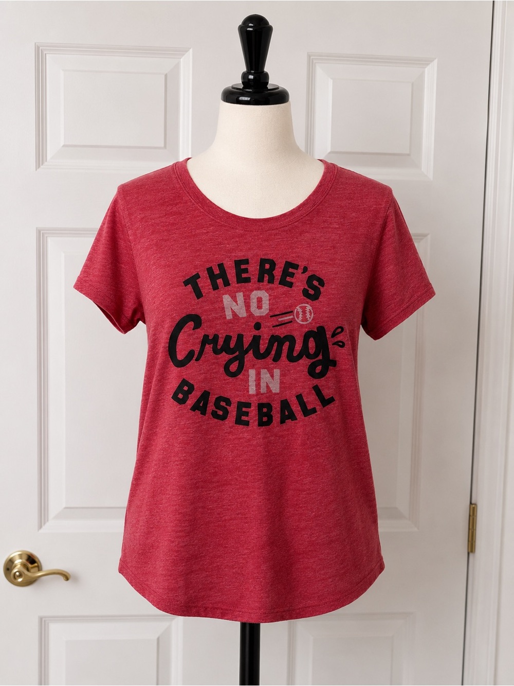 HOMAGE Red and White Ringer Graphic Tee